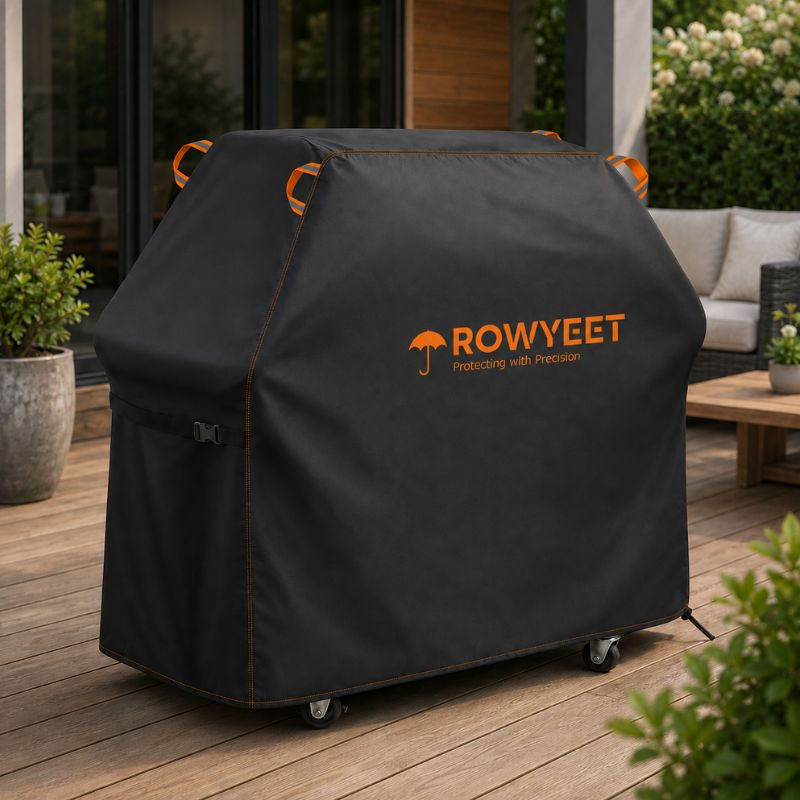 All-Weather BBQ Cover with Wind-Resistant Fit