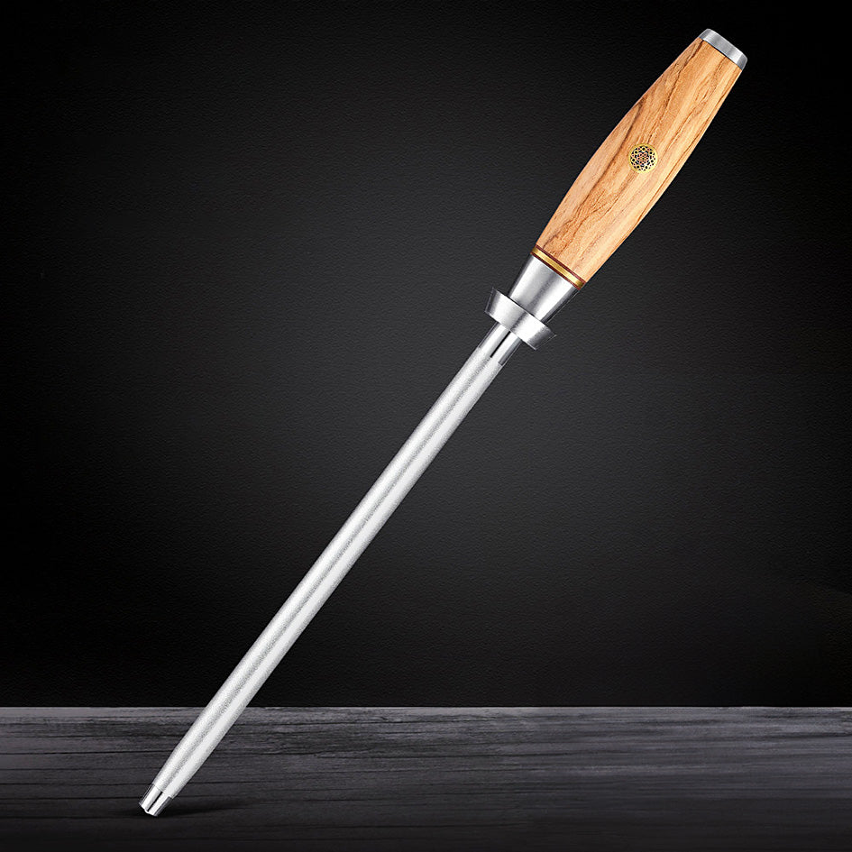 Diamond Carbon Steel Knife Sharpener - Green Grill