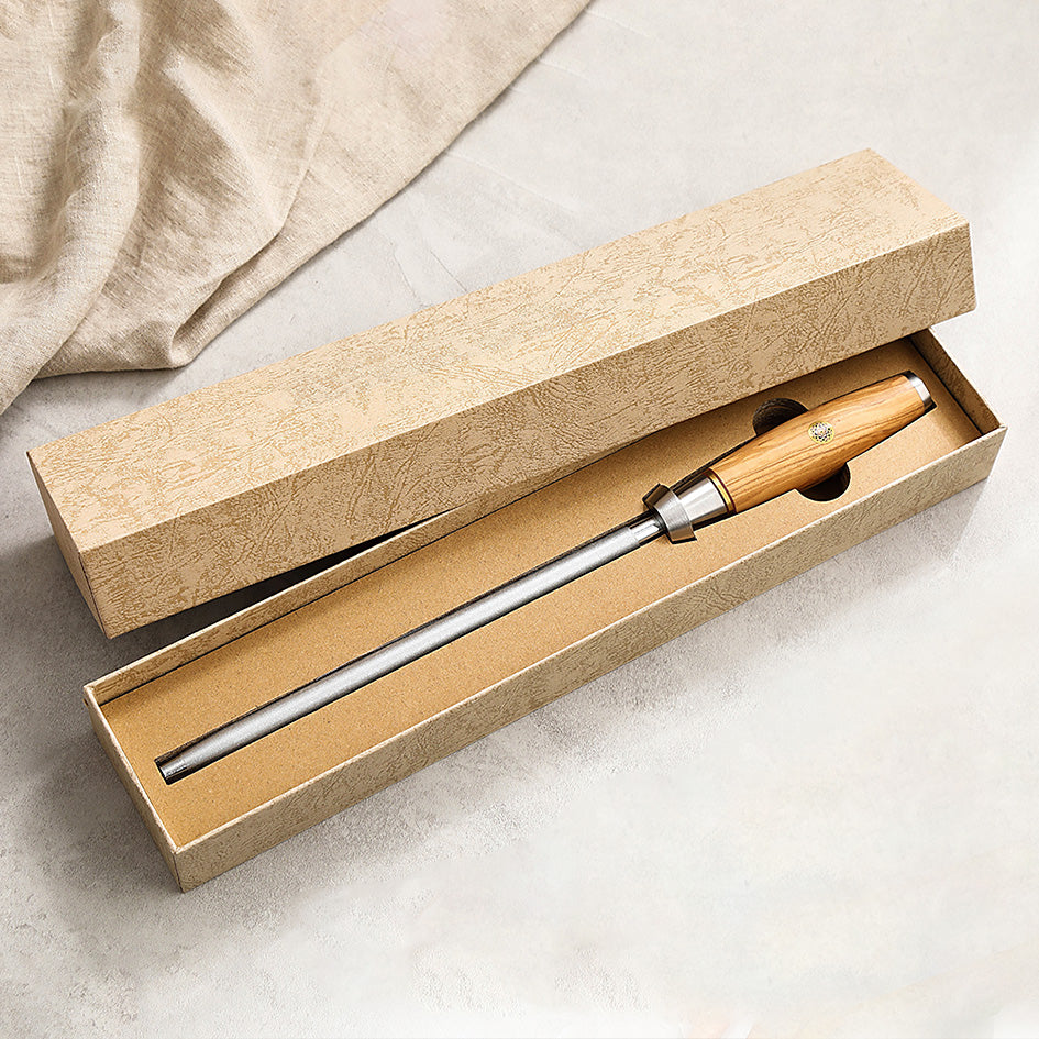 Diamond Carbon Steel Knife Sharpener - Green Grill