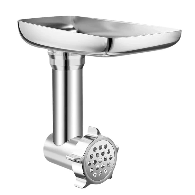 Metal Meat Grinder Attachment for KitchenAid with 4 Grinding Plates