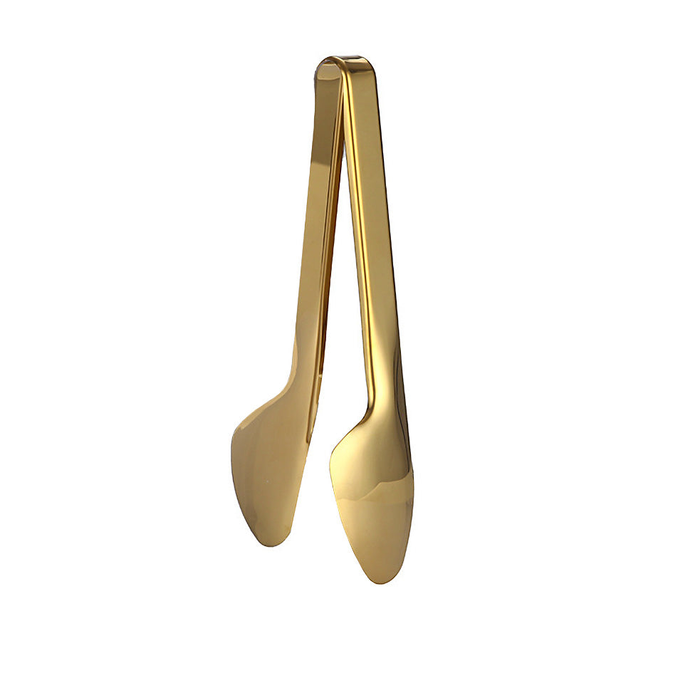 BBQ Tongs Stainless Steel Style 05 - 24cm tongs for BBQ and cooking - Green Grill