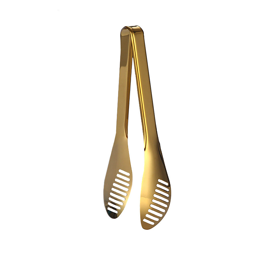 BBQ Tongs Stainless Steel Style 08 - ergonomic grip BBQ tongs - Green Grill