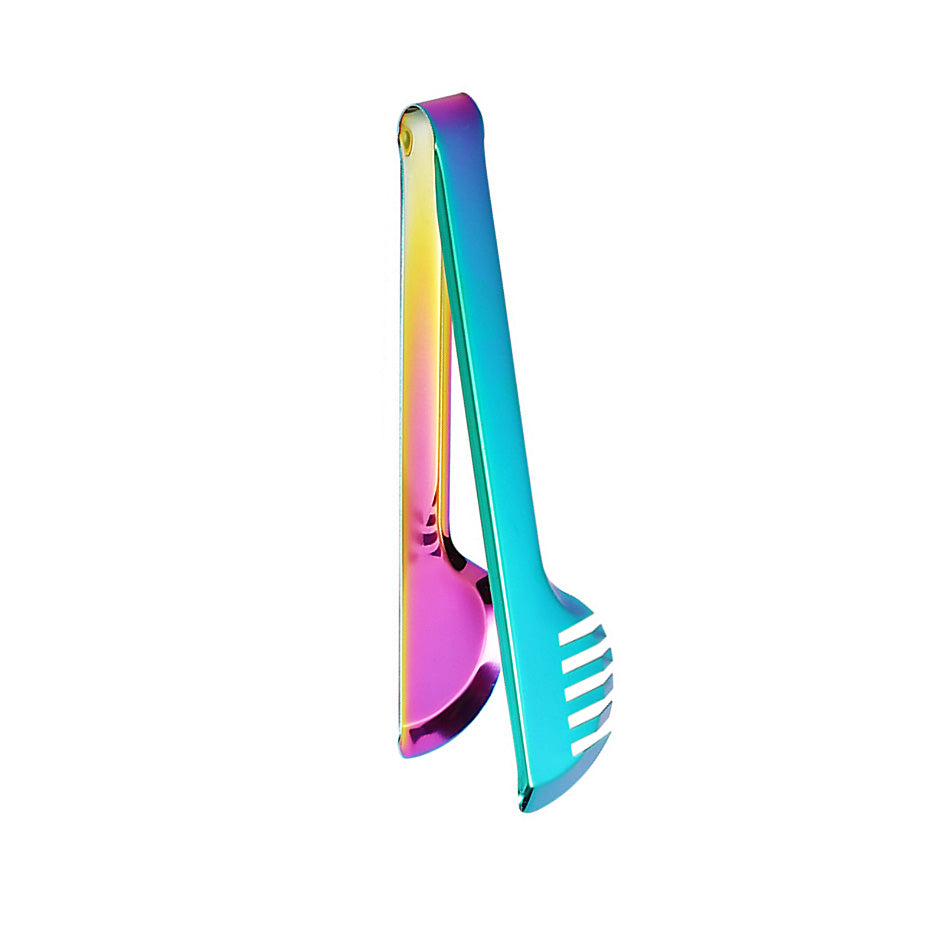 BBQ Tongs Stainless Steel Style 09 - precision grip stainless tongs for grilling - Green Grill