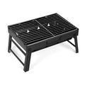 Portable BBQ Grill for Outdoor Cooking - foldable and compact charcoal grill for camping - Green Grill