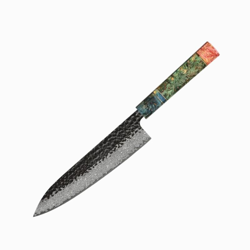 Aurora Damascus Chef Knife