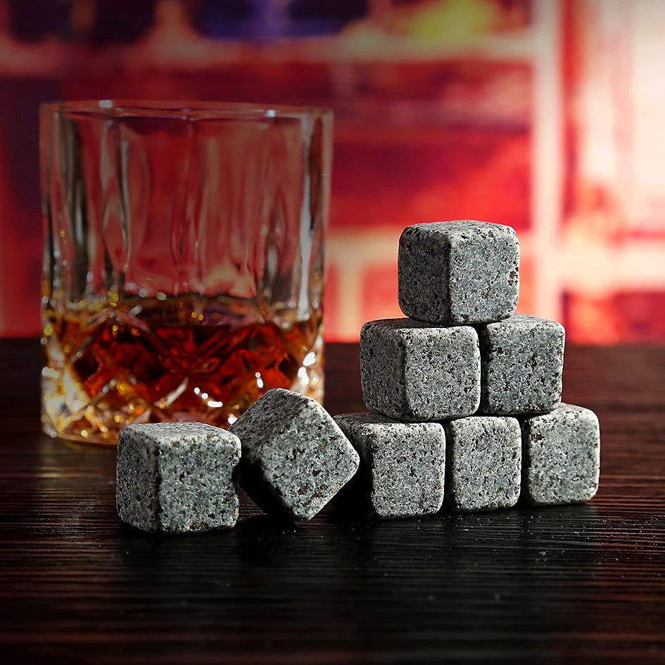 Granite Whiskey Chillers Gift Set - Green Grill