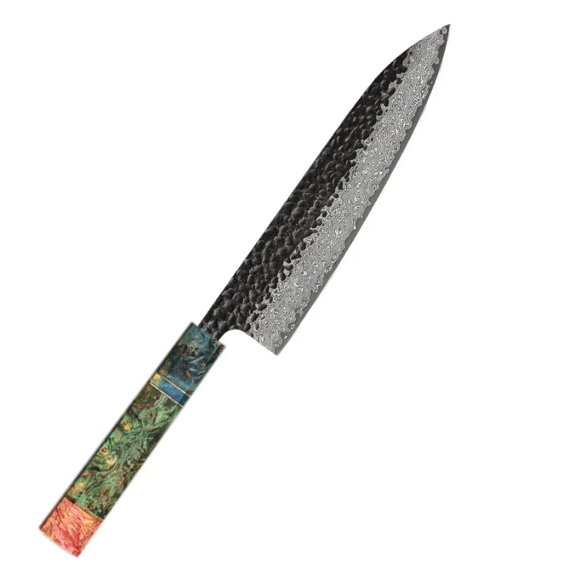 Aurora Damascus Chef Knife