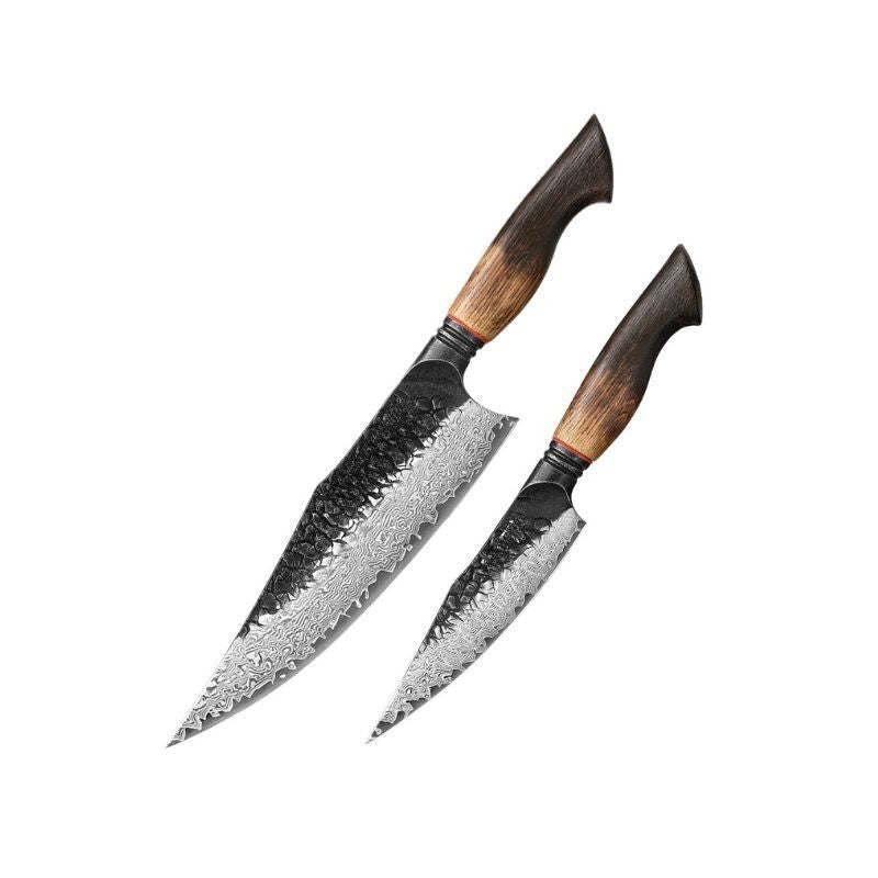 Kuro Damascus Kitchen Knife Set
