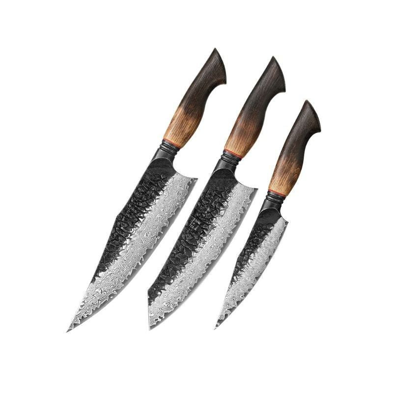 Kuro Damascus Kitchen Knife Set