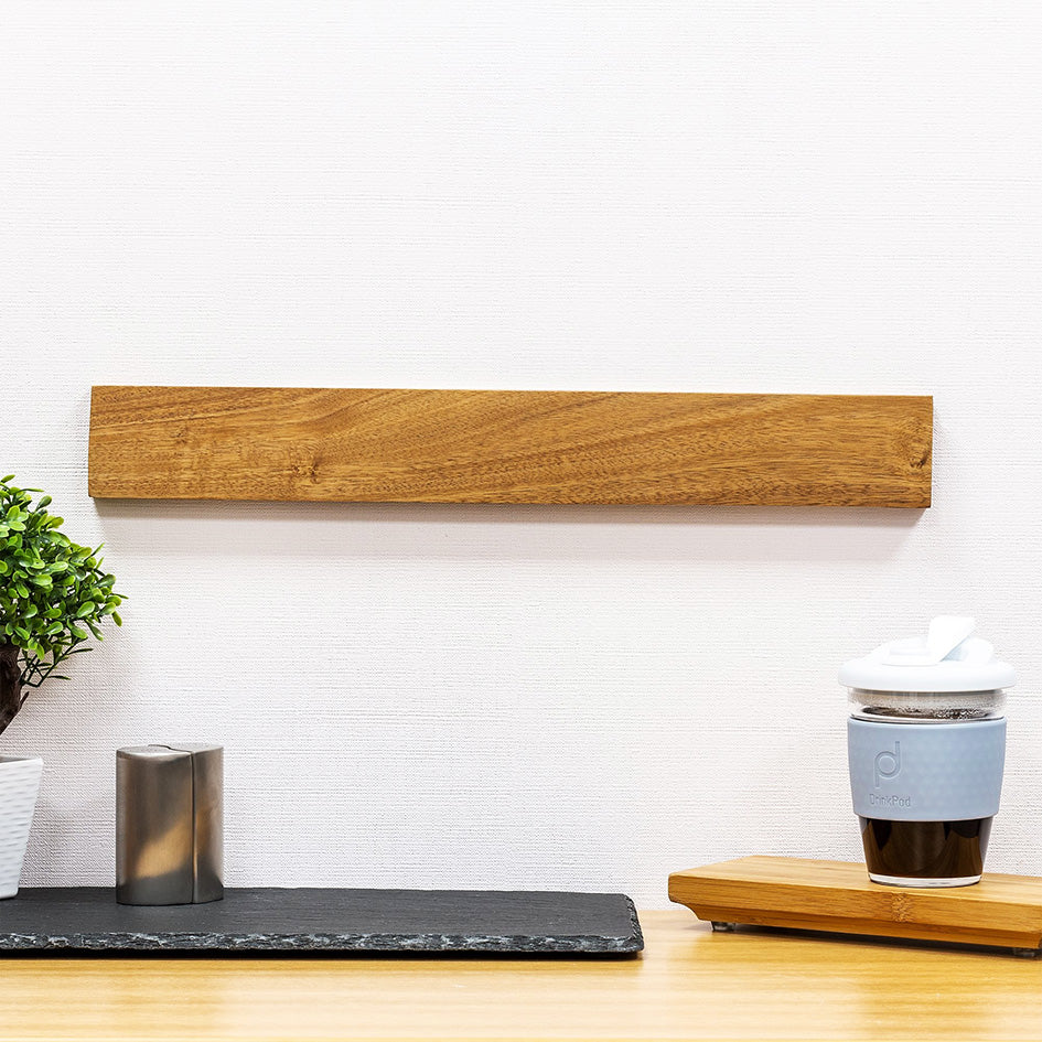 Magnetic Knife Rack Acacia Premium - Green Grill