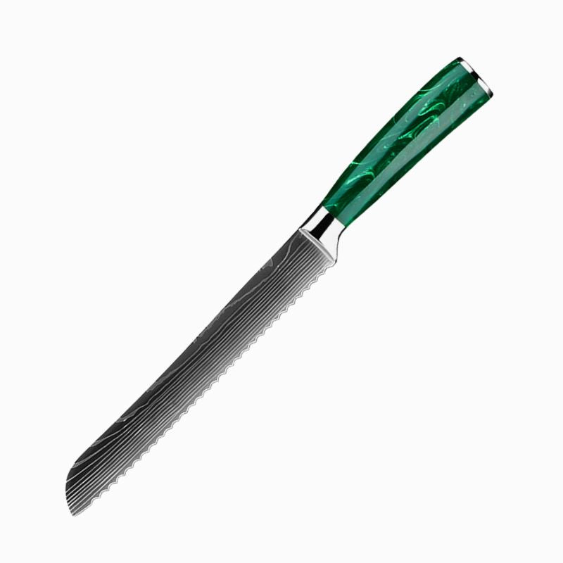 Mori Green Stainless Steel Kitchen Knife