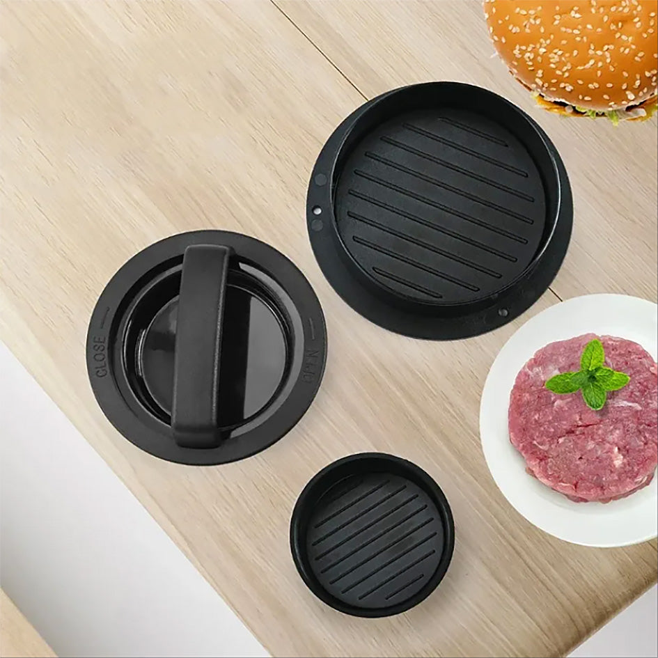 Nonstick Burger Press - durable patty maker for BBQ and grilling - Green Grill