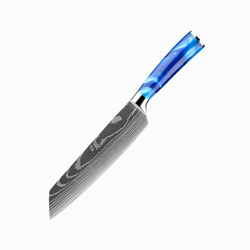 Raiden Blue Stainless Steel Kitchen Knife