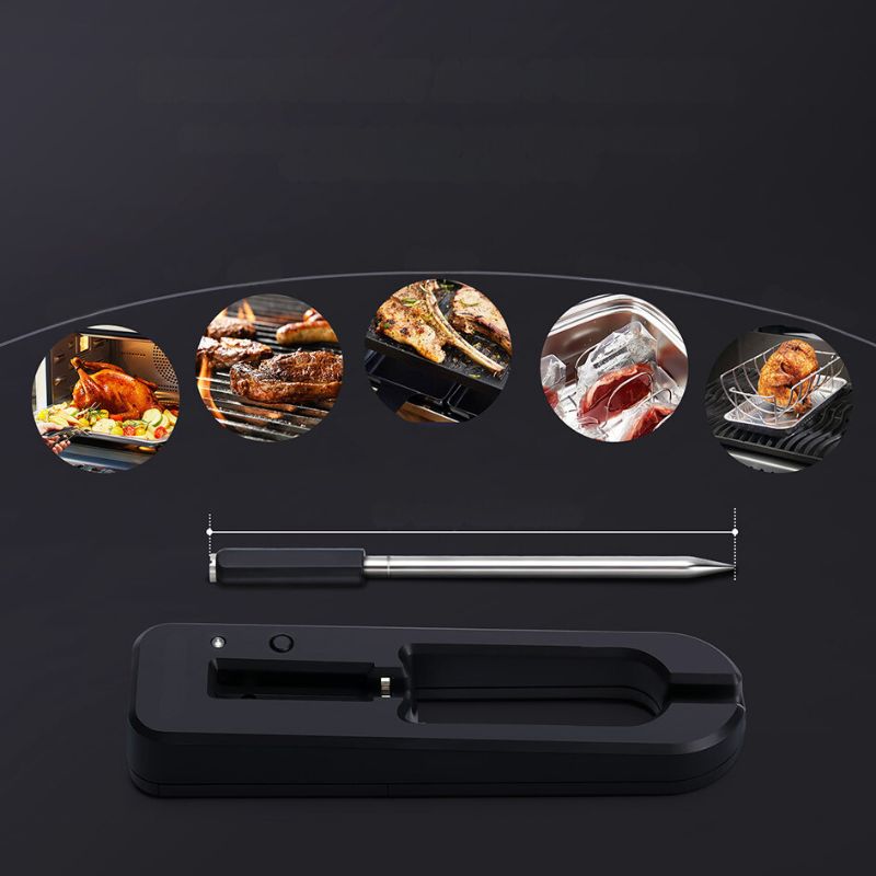 Smart Bluetooth BBQ Thermometer - Green Grill