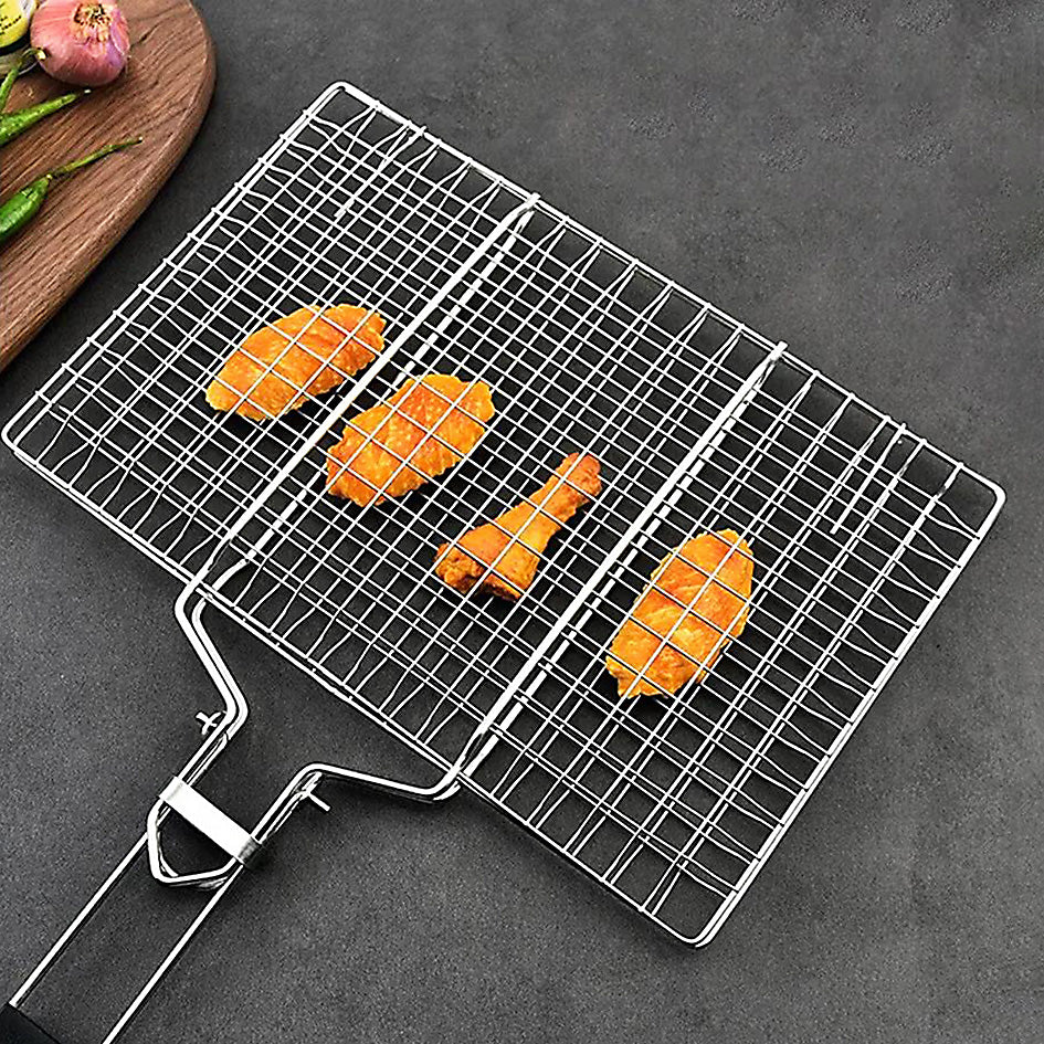 Stainless Steel BBQ Grill Rack - Green Grill