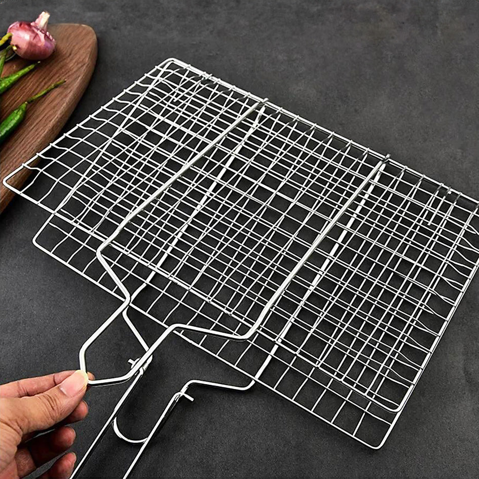 Stainless Steel BBQ Grill Rack – Green Grill