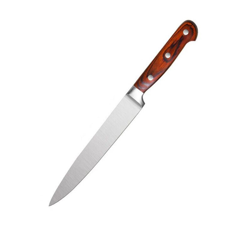 Stainless Steel BBQ Knife Fork Set - Green Grill