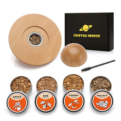 Whiskey Wood Chips Smoker - Green Grill