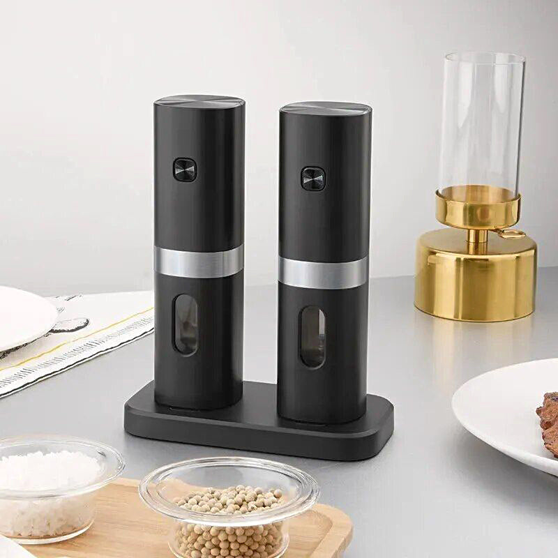 Electric Salt and Pepper Grinder - Green Grill
