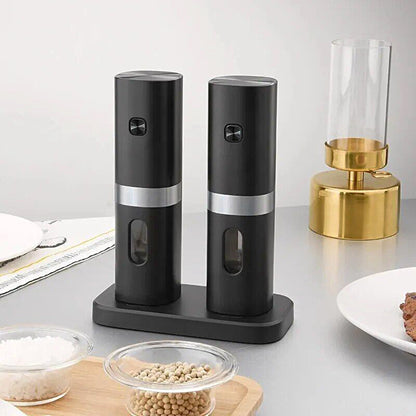 Electric Salt and Pepper Grinder - Green Grill